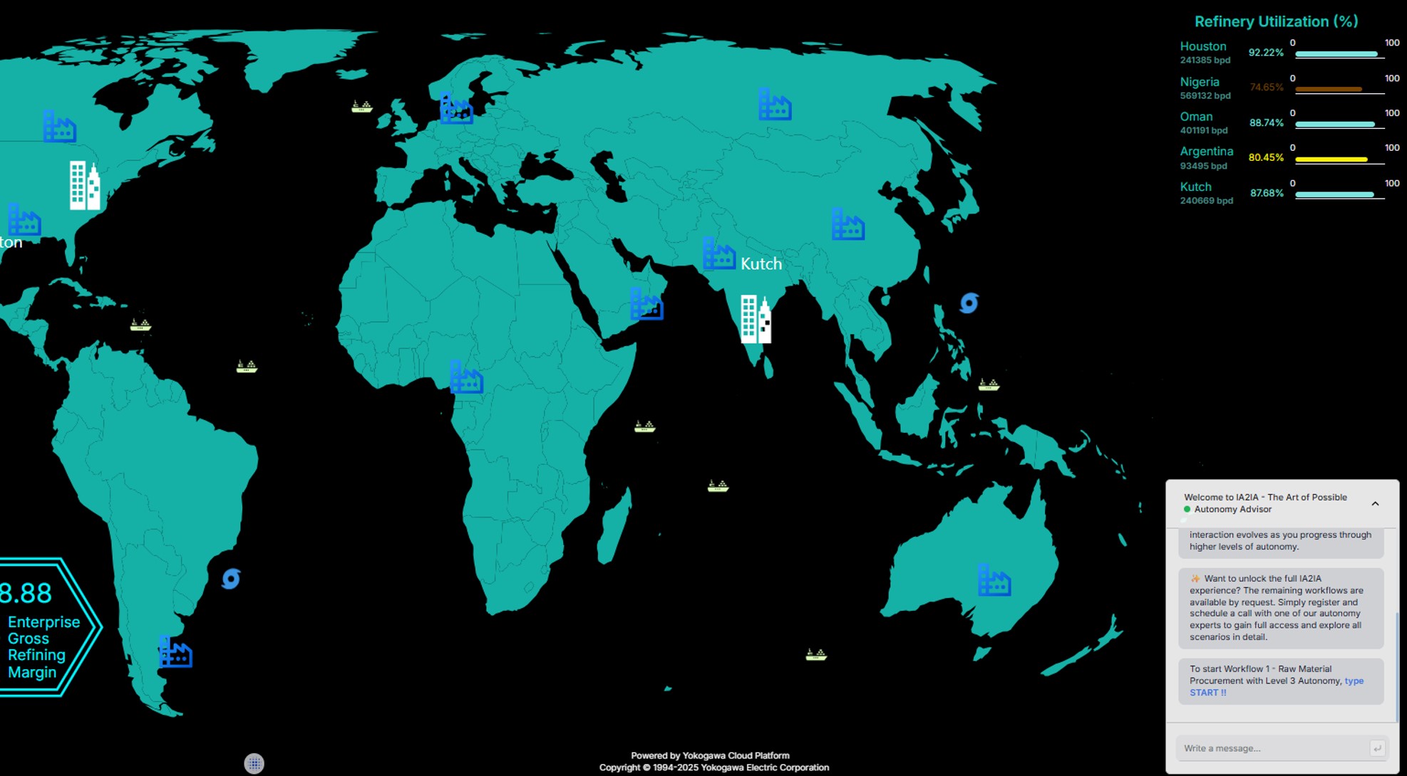 From Industrial Automation to Industrial Autonomy (IA2IA) - Refinery Demo